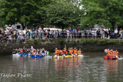 Kingsbridge - Kingsbridge Fair Week - Raft Race - The final